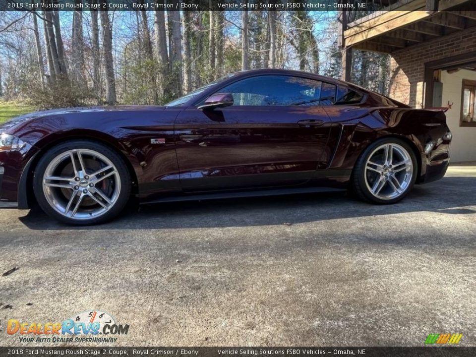 Royal Crimson 2018 Ford Mustang Roush Stage 2 Coupe Photo #1