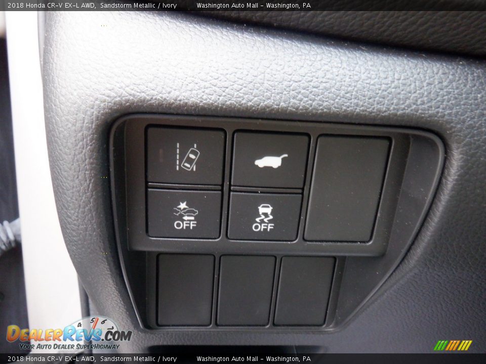 2018 Honda CR-V EX-L AWD Sandstorm Metallic / Ivory Photo #15