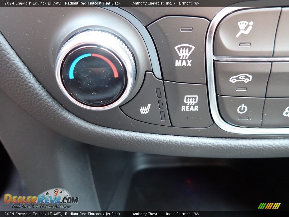 2024 Chevrolet Equinox LT AWD Radiant Red Tintcoat / Jet Black Photo #17