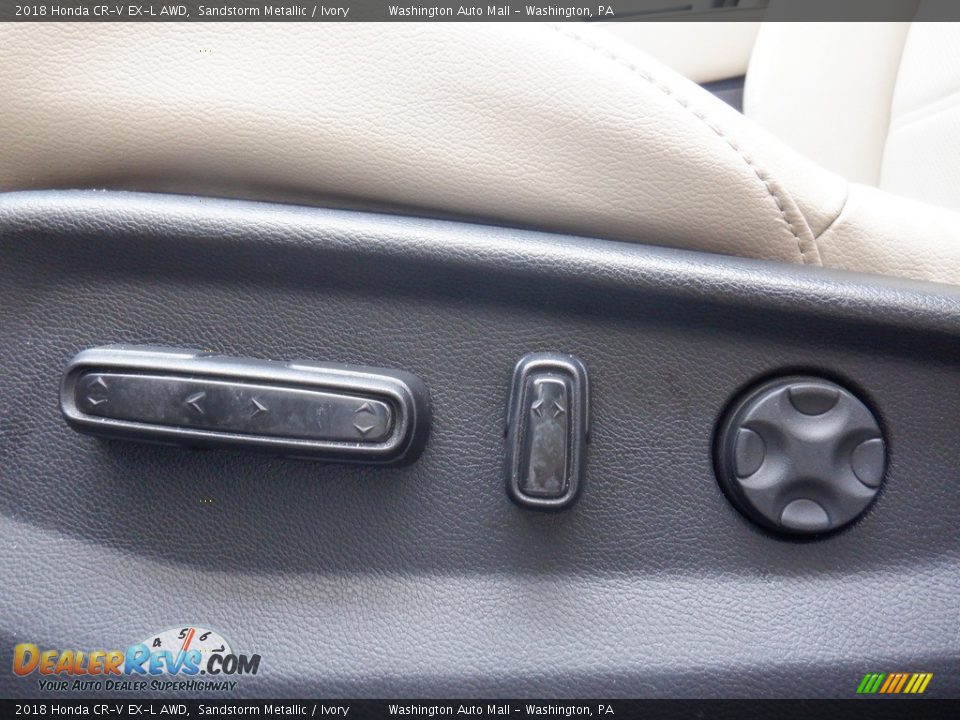 2018 Honda CR-V EX-L AWD Sandstorm Metallic / Ivory Photo #17