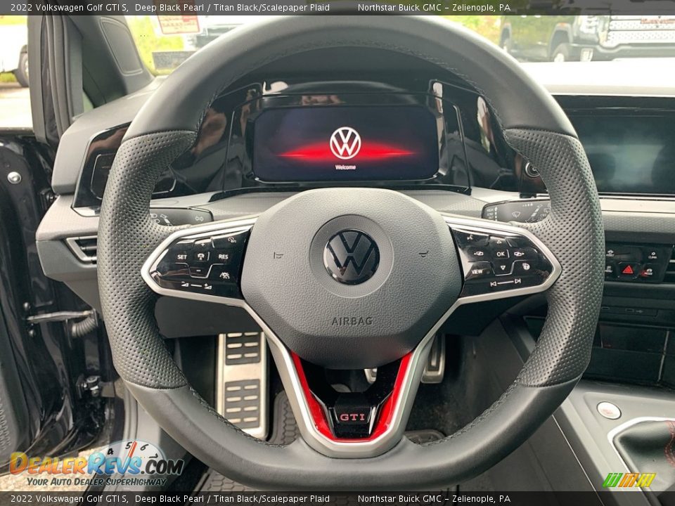 2022 Volkswagen Golf GTI S Steering Wheel Photo #11