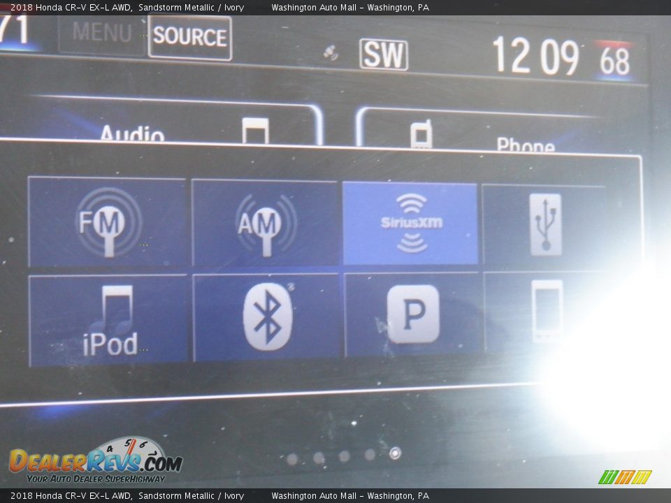2018 Honda CR-V EX-L AWD Sandstorm Metallic / Ivory Photo #21