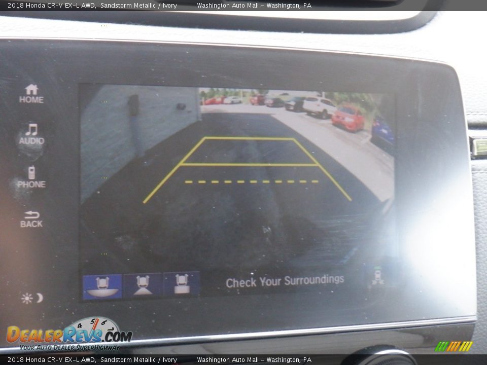 2018 Honda CR-V EX-L AWD Sandstorm Metallic / Ivory Photo #22
