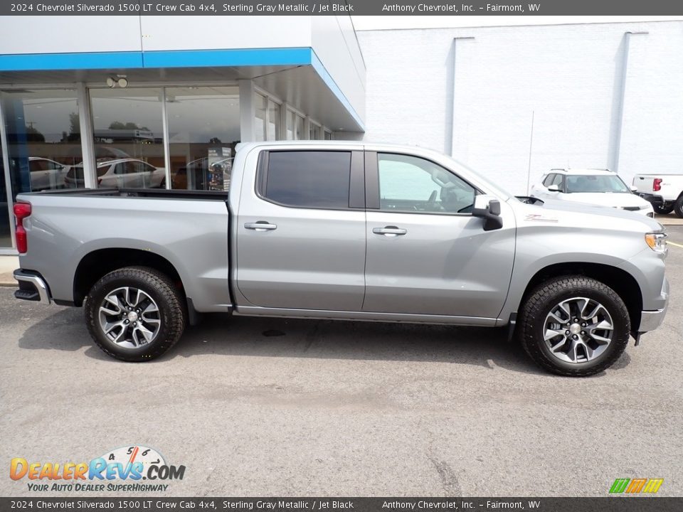 2024 Chevrolet Silverado 1500 LT Crew Cab 4x4 Sterling Gray Metallic / Jet Black Photo #2