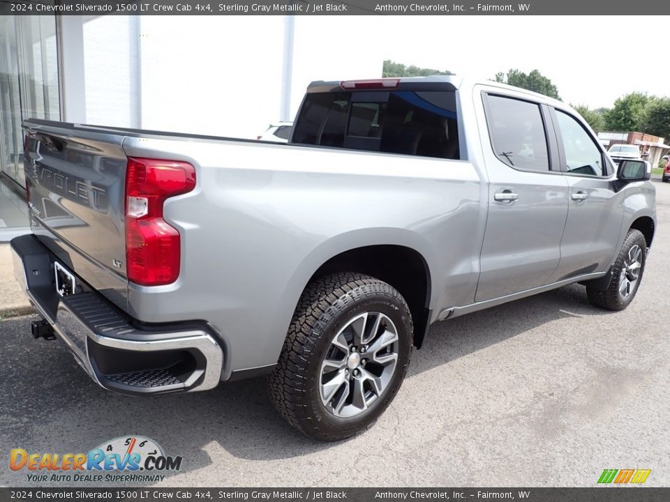 2024 Chevrolet Silverado 1500 LT Crew Cab 4x4 Sterling Gray Metallic / Jet Black Photo #3