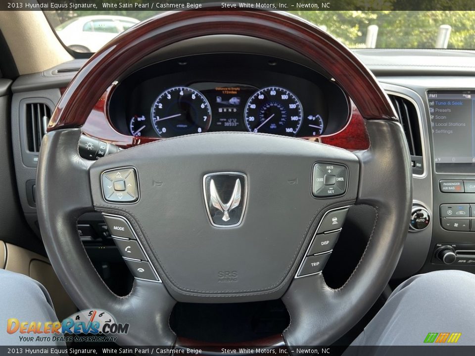2013 Hyundai Equus Signature Steering Wheel Photo #25