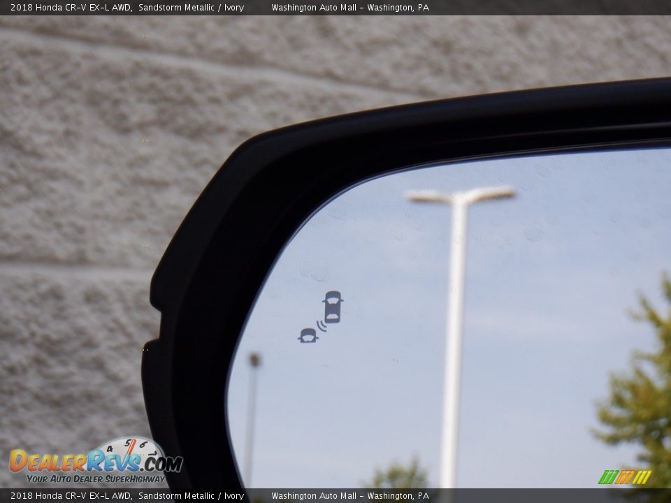 2018 Honda CR-V EX-L AWD Sandstorm Metallic / Ivory Photo #28