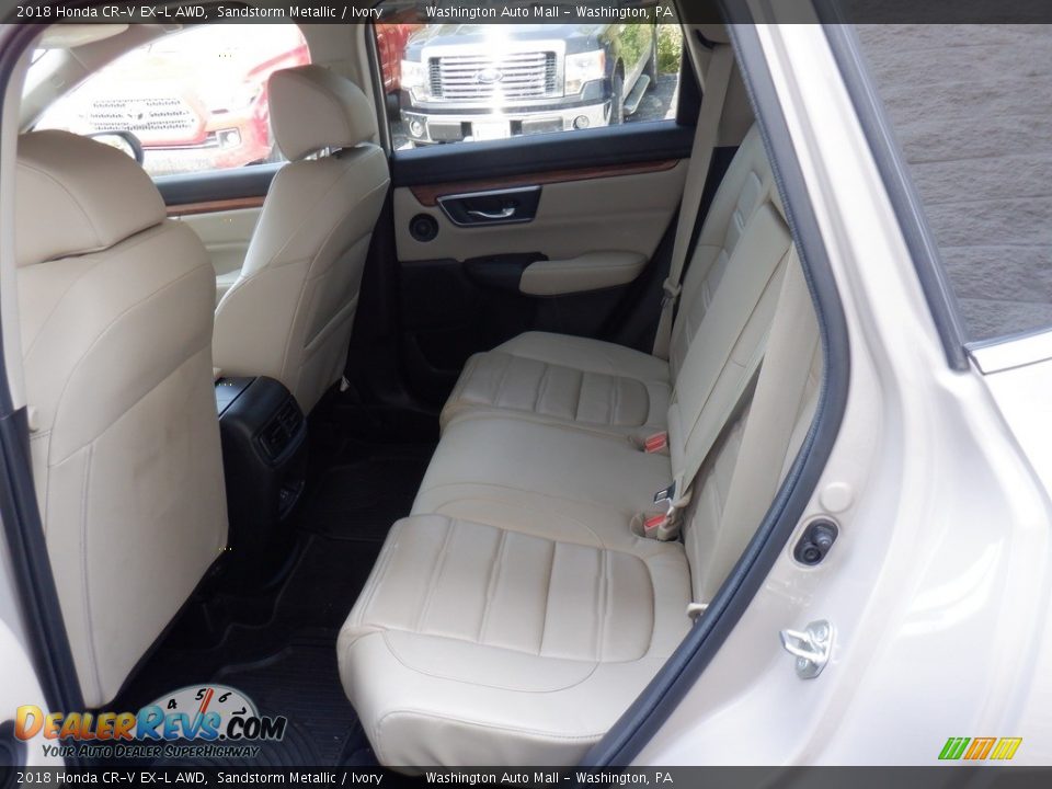 2018 Honda CR-V EX-L AWD Sandstorm Metallic / Ivory Photo #30