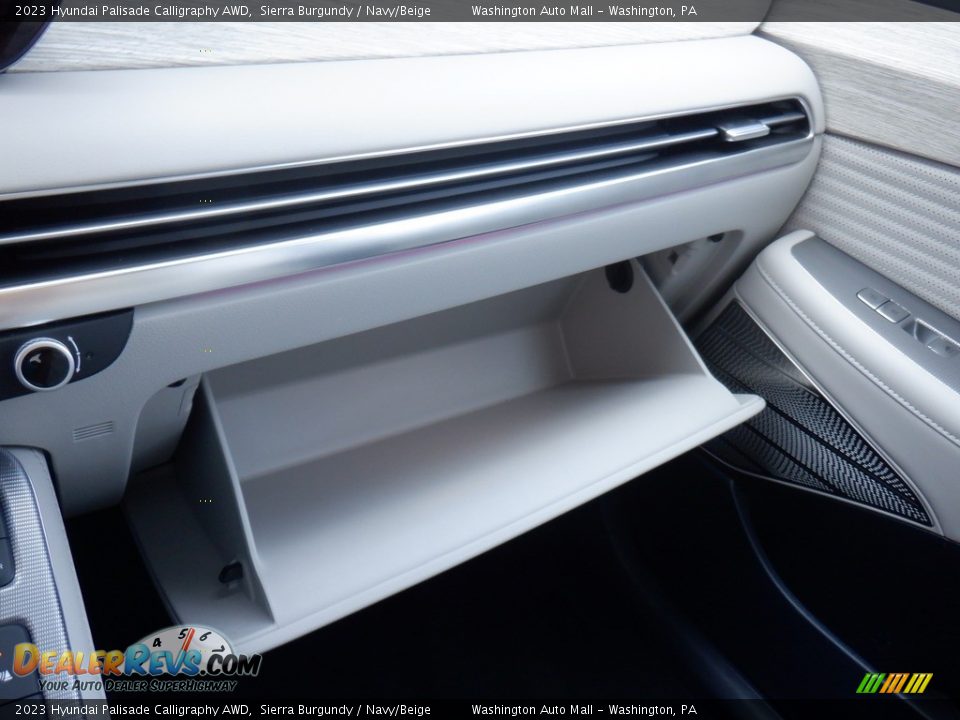 2023 Hyundai Palisade Calligraphy AWD Sierra Burgundy / Navy/Beige Photo #31
