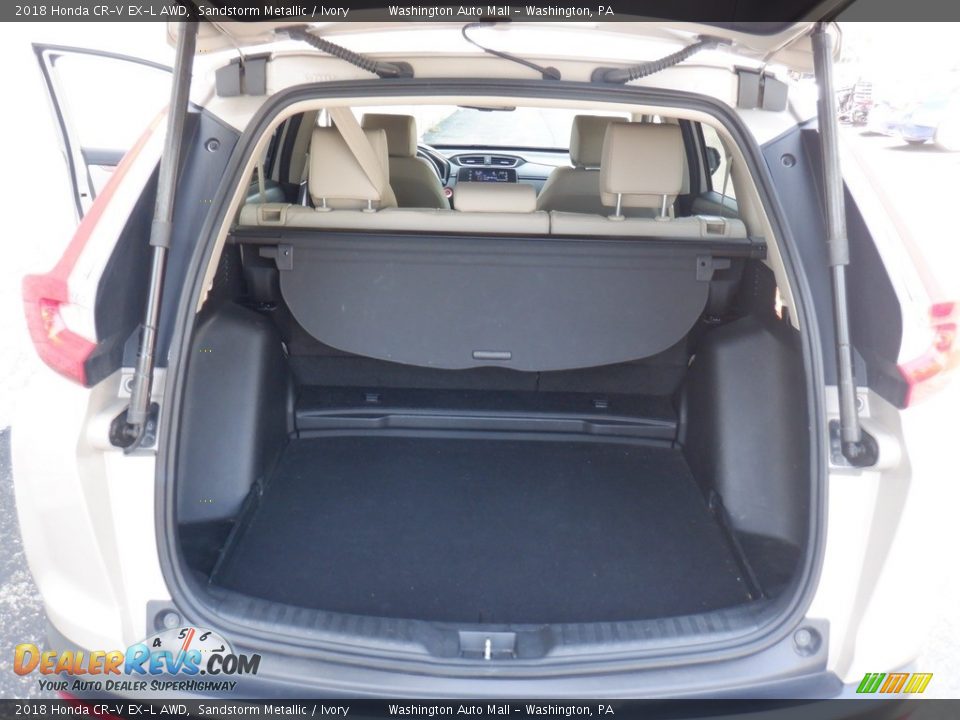 2018 Honda CR-V EX-L AWD Sandstorm Metallic / Ivory Photo #31
