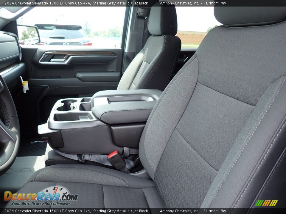 2024 Chevrolet Silverado 1500 LT Crew Cab 4x4 Sterling Gray Metallic / Jet Black Photo #11