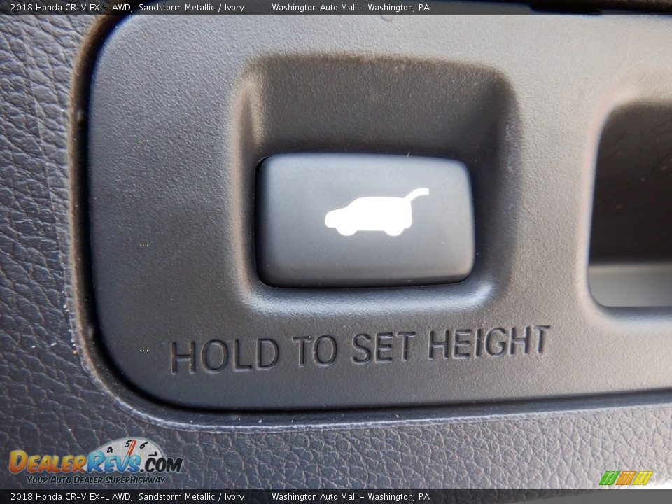 2018 Honda CR-V EX-L AWD Sandstorm Metallic / Ivory Photo #32