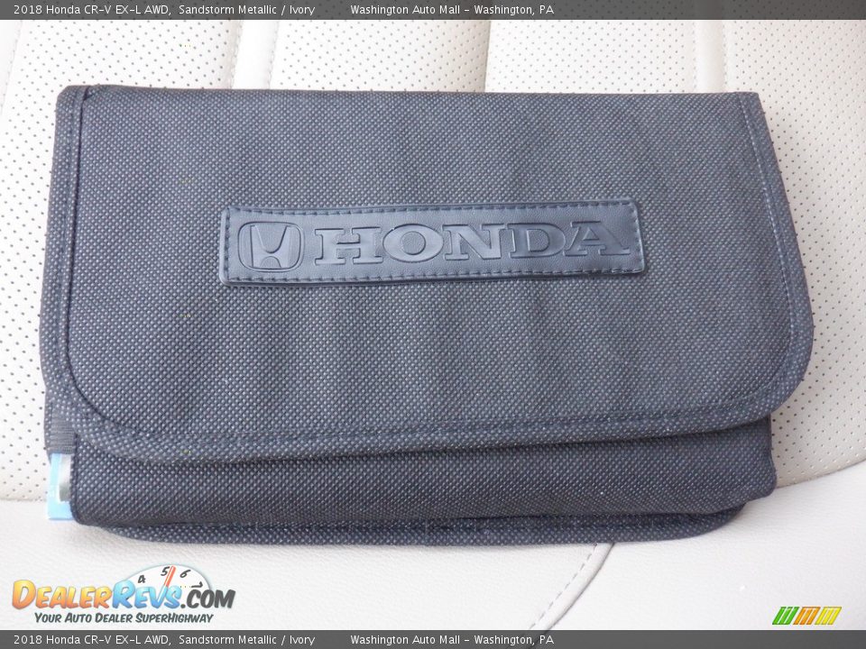 2018 Honda CR-V EX-L AWD Sandstorm Metallic / Ivory Photo #33