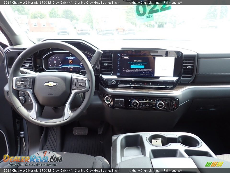 2024 Chevrolet Silverado 1500 LT Crew Cab 4x4 Sterling Gray Metallic / Jet Black Photo #13