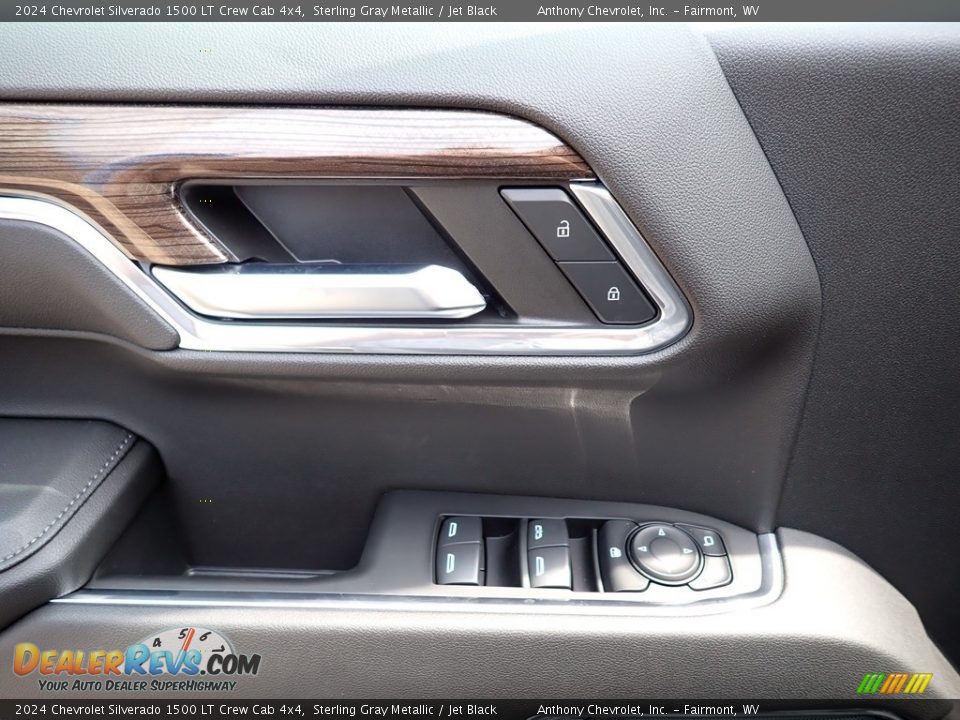 2024 Chevrolet Silverado 1500 LT Crew Cab 4x4 Sterling Gray Metallic / Jet Black Photo #14
