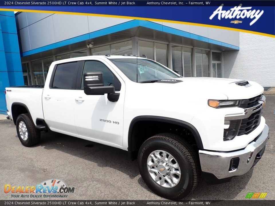 2024 Chevrolet Silverado 2500HD LT Crew Cab 4x4 Summit White / Jet Black Photo #1
