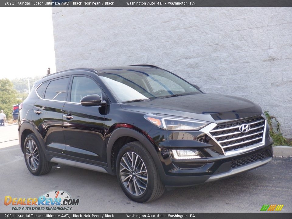 2021 Hyundai Tucson Ulitimate AWD Black Noir Pearl / Black Photo #1