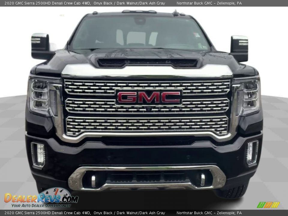 2020 GMC Sierra 2500HD Denali Crew Cab 4WD Onyx Black / Dark Walnut/Dark Ash Gray Photo #3