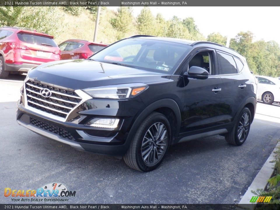 2021 Hyundai Tucson Ulitimate AWD Black Noir Pearl / Black Photo #6