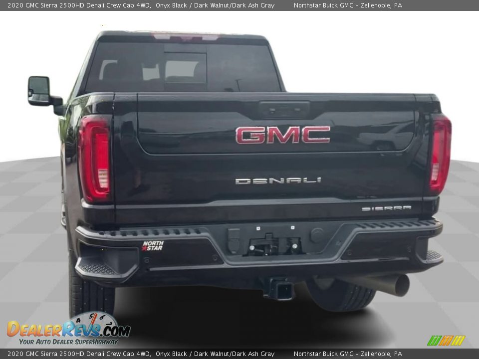 2020 GMC Sierra 2500HD Denali Crew Cab 4WD Onyx Black / Dark Walnut/Dark Ash Gray Photo #7