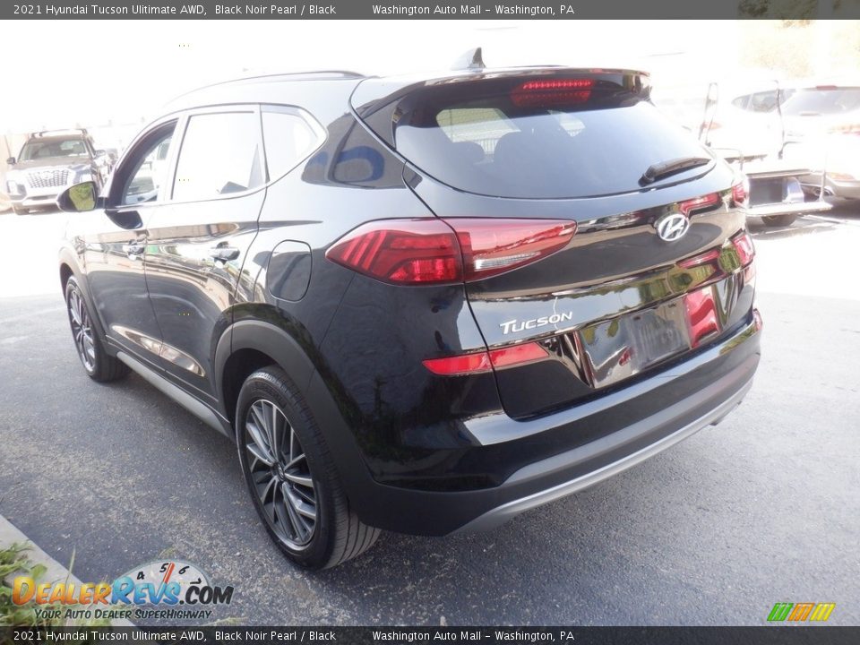 2021 Hyundai Tucson Ulitimate AWD Black Noir Pearl / Black Photo #7