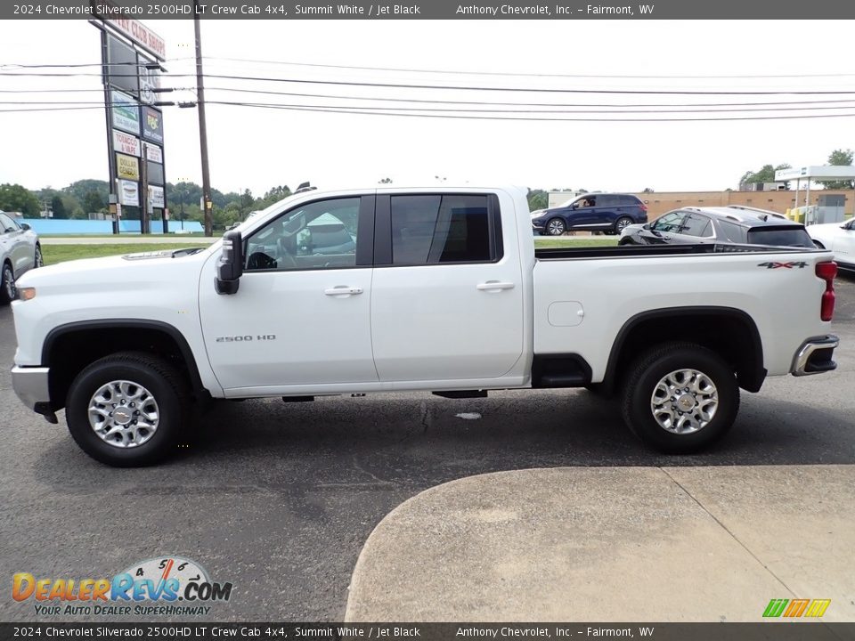 2024 Chevrolet Silverado 2500HD LT Crew Cab 4x4 Summit White / Jet Black Photo #7