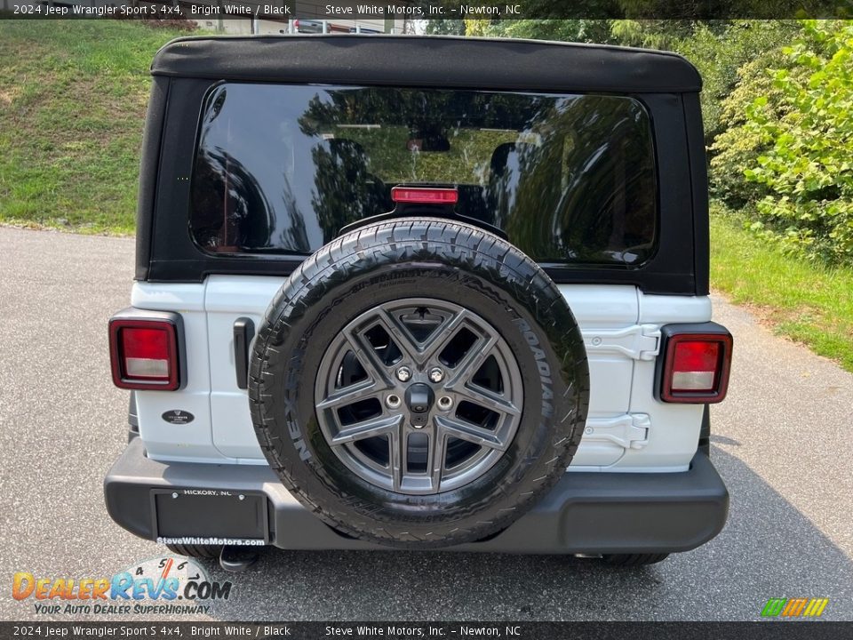 2024 Jeep Wrangler Sport S 4x4 Bright White / Black Photo #7