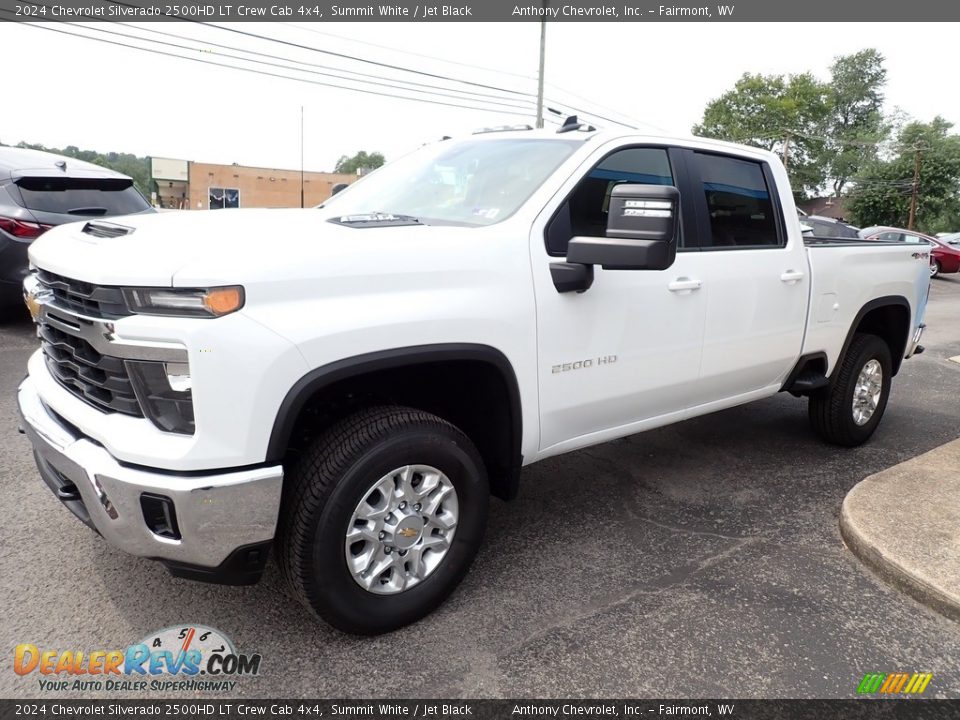 2024 Chevrolet Silverado 2500HD LT Crew Cab 4x4 Summit White / Jet Black Photo #8