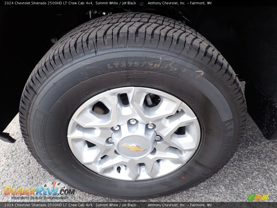 2024 Chevrolet Silverado 2500HD LT Crew Cab 4x4 Summit White / Jet Black Photo #10