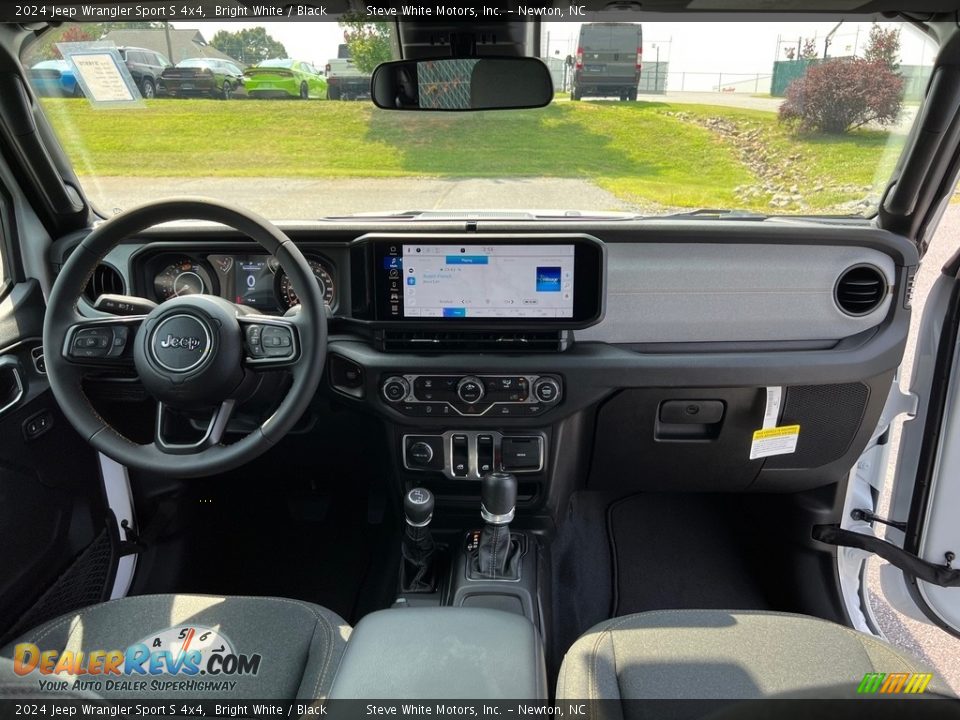 Dashboard of 2024 Jeep Wrangler Sport S 4x4 Photo #10