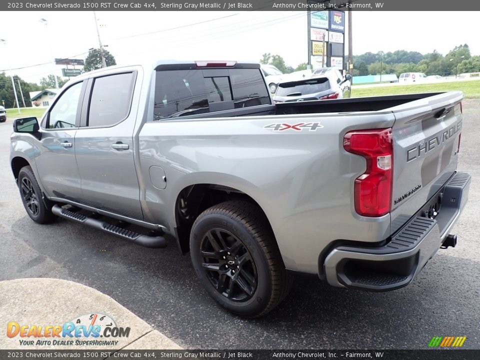 2023 Chevrolet Silverado 1500 RST Crew Cab 4x4 Sterling Gray Metallic / Jet Black Photo #6