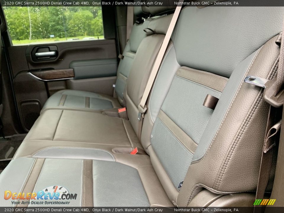 Rear Seat of 2020 GMC Sierra 2500HD Denali Crew Cab 4WD Photo #26