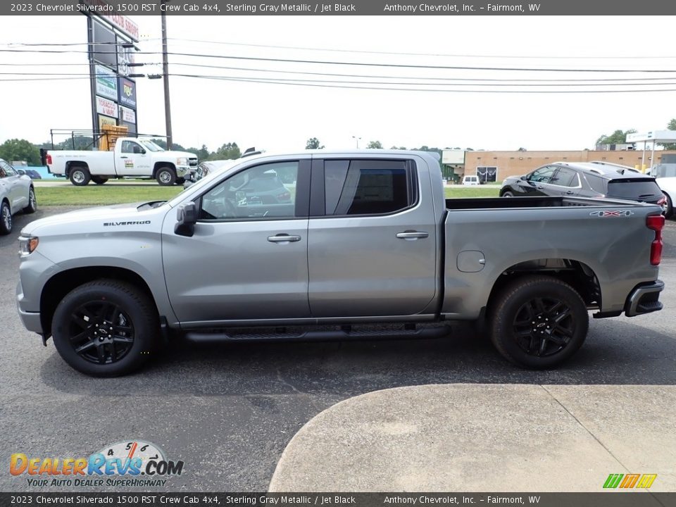 2023 Chevrolet Silverado 1500 RST Crew Cab 4x4 Sterling Gray Metallic / Jet Black Photo #7