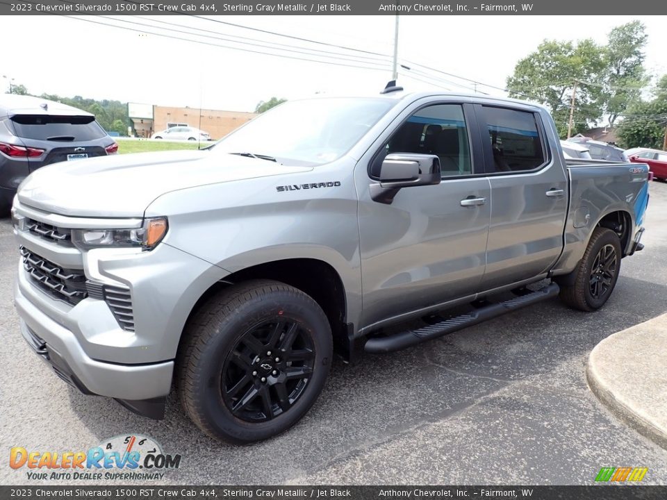 2023 Chevrolet Silverado 1500 RST Crew Cab 4x4 Sterling Gray Metallic / Jet Black Photo #8