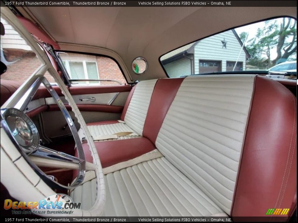 1957 Ford Thunderbird Convertible Thunderbird Bronze / Bronze Photo #3