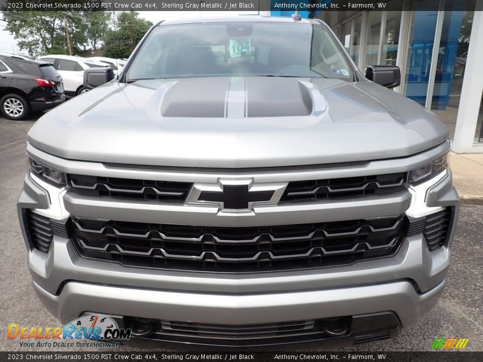 2023 Chevrolet Silverado 1500 RST Crew Cab 4x4 Sterling Gray Metallic / Jet Black Photo #9
