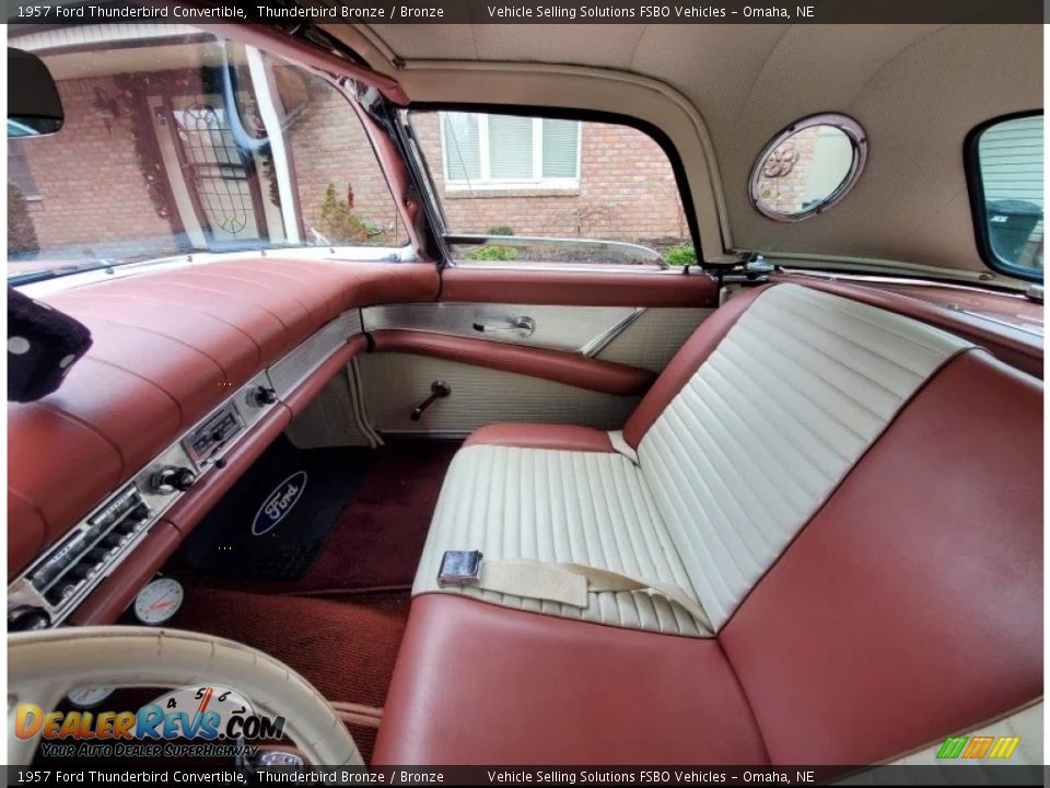 1957 Ford Thunderbird Convertible Thunderbird Bronze / Bronze Photo #4