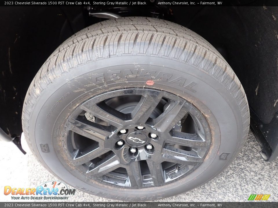 2023 Chevrolet Silverado 1500 RST Crew Cab 4x4 Sterling Gray Metallic / Jet Black Photo #10