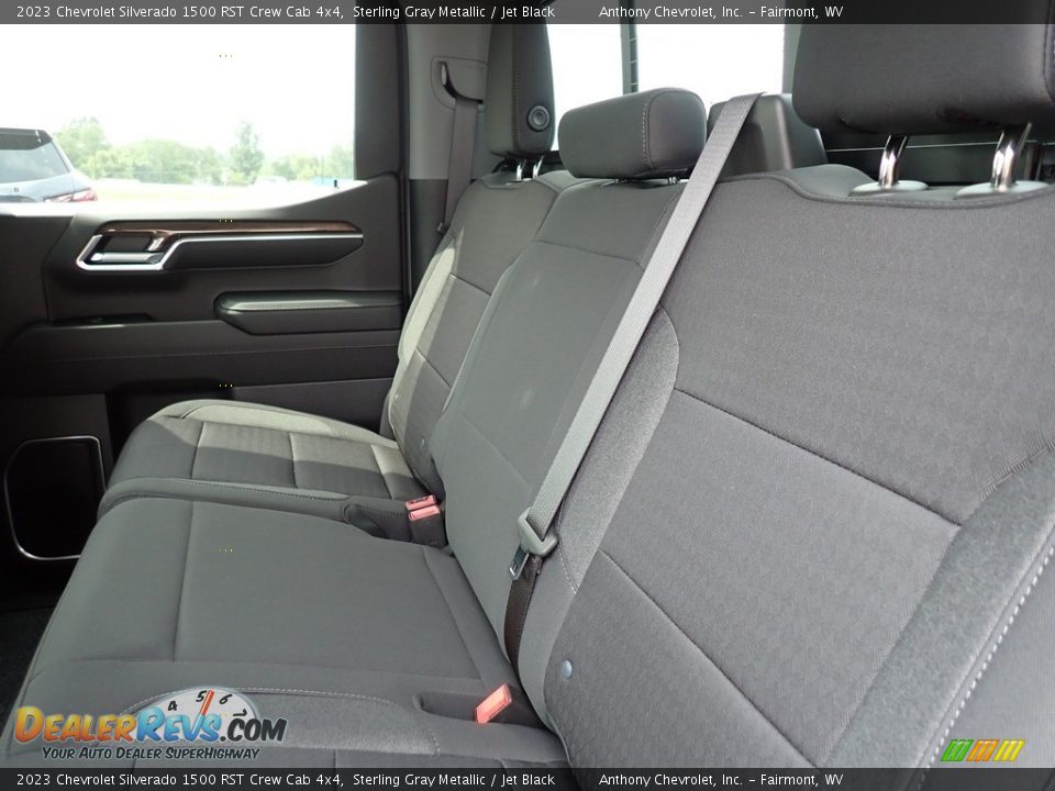 2023 Chevrolet Silverado 1500 RST Crew Cab 4x4 Sterling Gray Metallic / Jet Black Photo #12