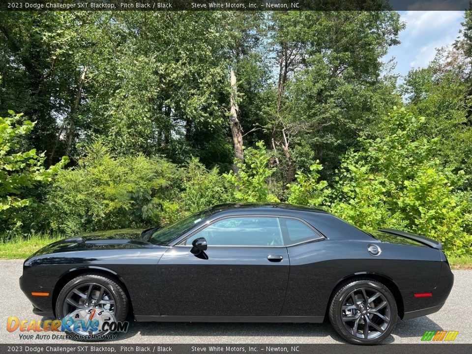 2023 Dodge Challenger SXT Blacktop Pitch Black / Black Photo #1