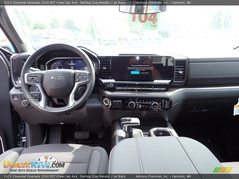 2023 Chevrolet Silverado 1500 RST Crew Cab 4x4 Sterling Gray Metallic / Jet Black Photo #13