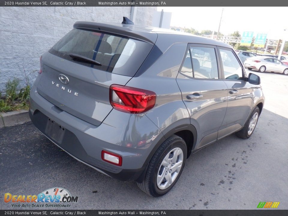 2020 Hyundai Venue SE Galactic Gray / Black Photo #7