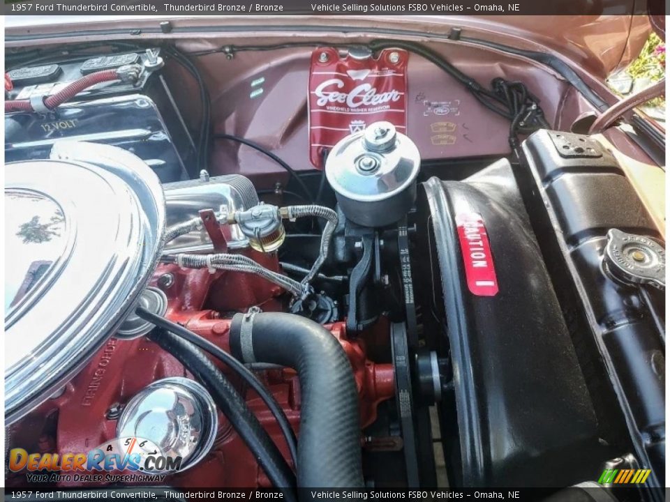 1957 Ford Thunderbird Convertible Thunderbird Bronze / Bronze Photo #19