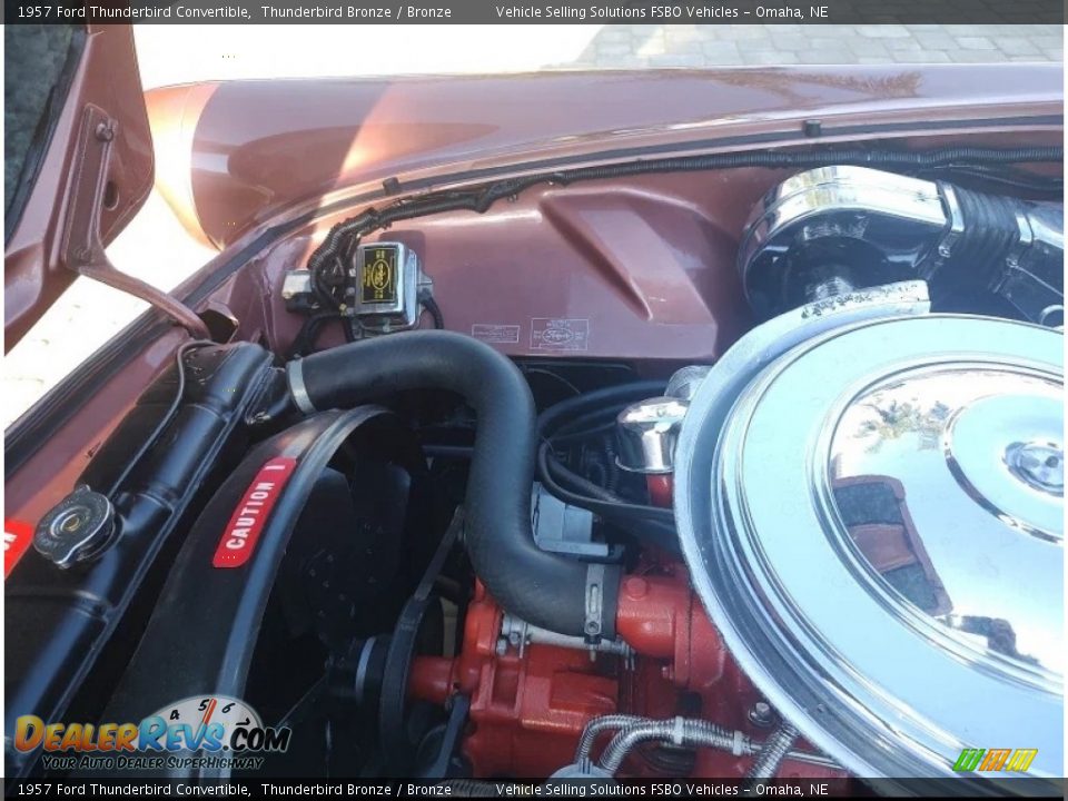 1957 Ford Thunderbird Convertible Thunderbird Bronze / Bronze Photo #22