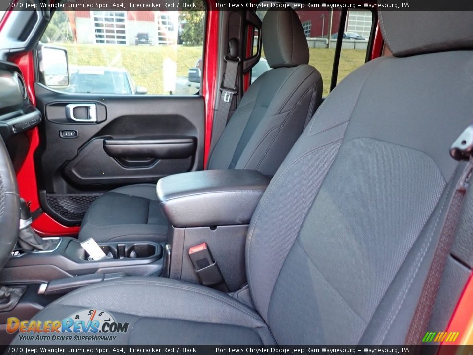 2020 Jeep Wrangler Unlimited Sport 4x4 Firecracker Red / Black Photo #11