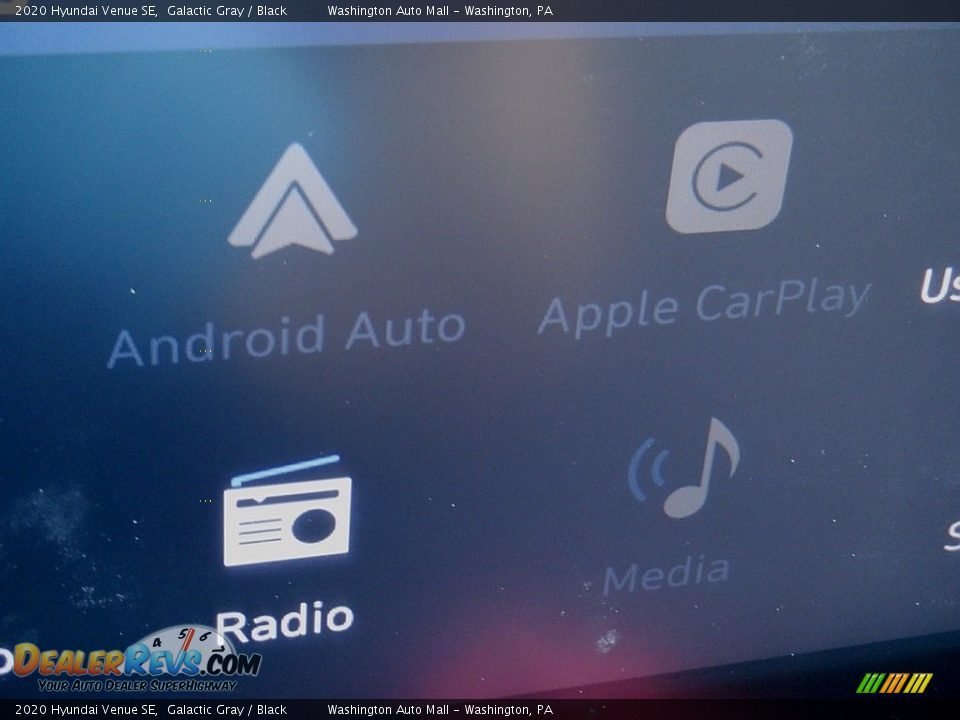 2020 Hyundai Venue SE Galactic Gray / Black Photo #16