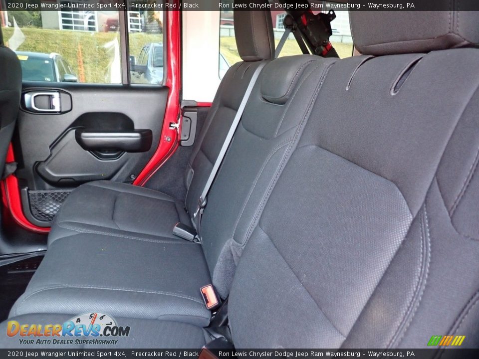 2020 Jeep Wrangler Unlimited Sport 4x4 Firecracker Red / Black Photo #12