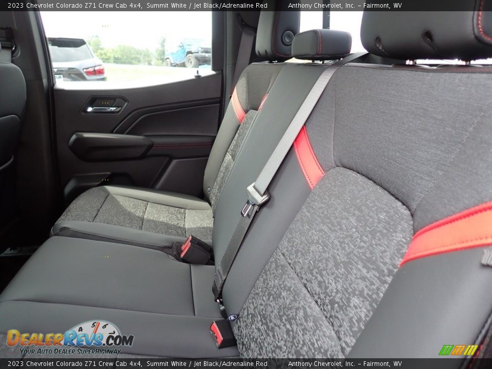 2023 Chevrolet Colorado Z71 Crew Cab 4x4 Summit White / Jet Black/Adrenaline Red Photo #12
