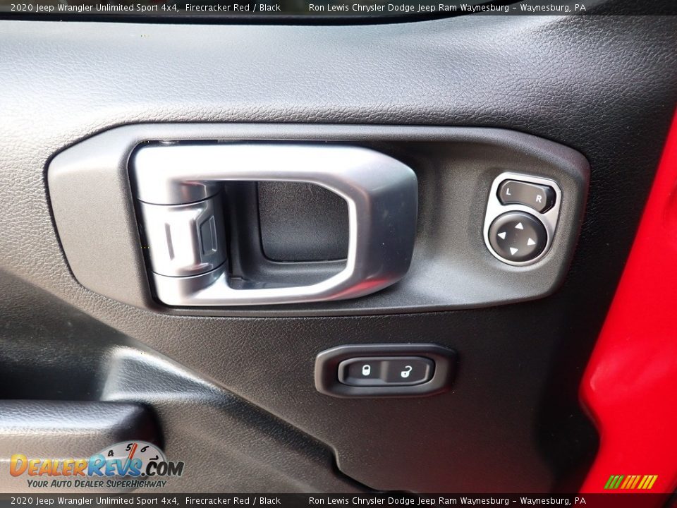 2020 Jeep Wrangler Unlimited Sport 4x4 Firecracker Red / Black Photo #14