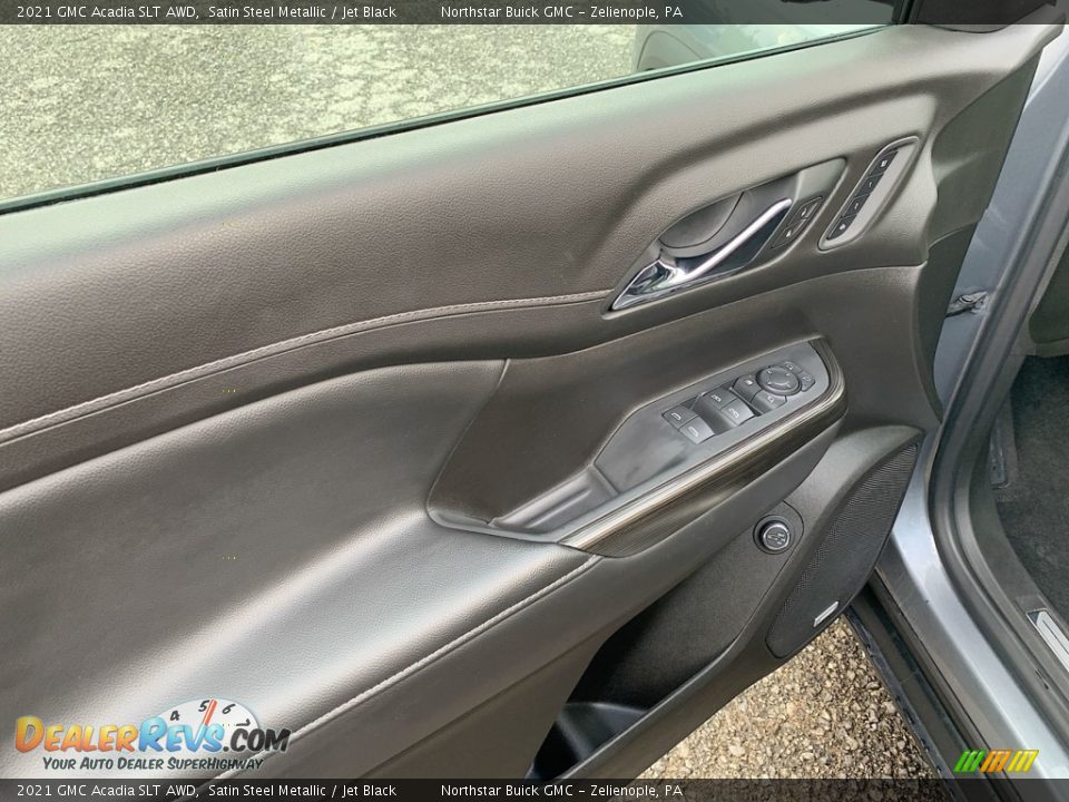 2021 GMC Acadia SLT AWD Satin Steel Metallic / Jet Black Photo #19